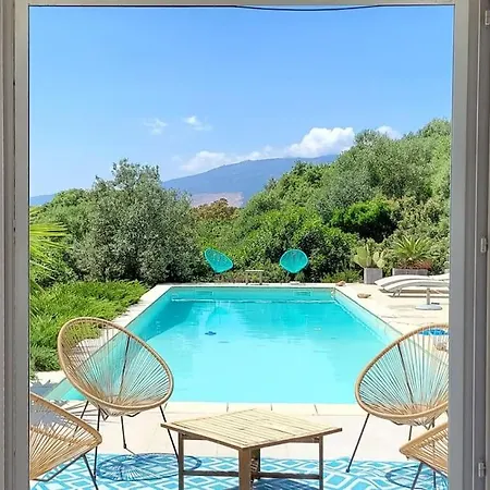 Olmeccia Piscine 14 M, Clim, Plein Sud * Porto-Vecchio (Corsica)