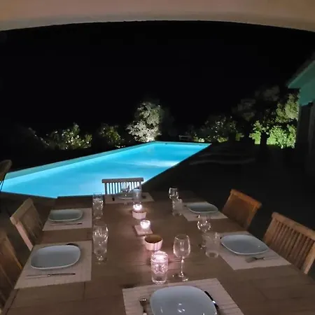 Olmeccia Piscine 14 M, Clim, Plein Sud *